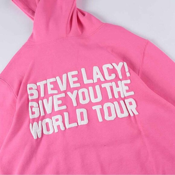 CPFM.XYZ Foam Print Hooded Sweatshirt Pink - Picture 3 of 9